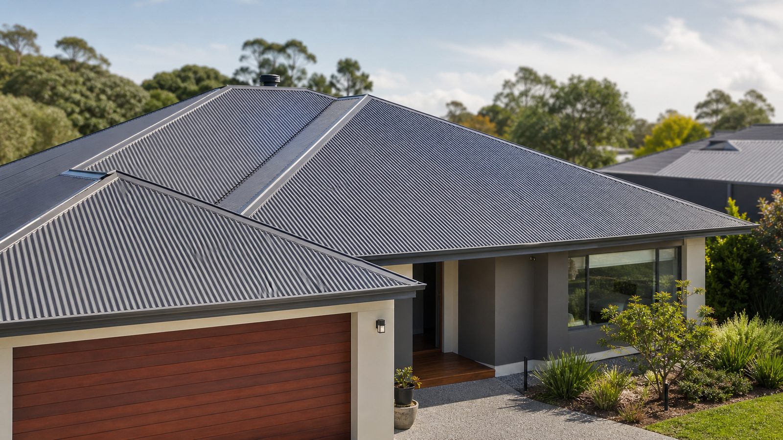 Beautifully restored Australian tile roof